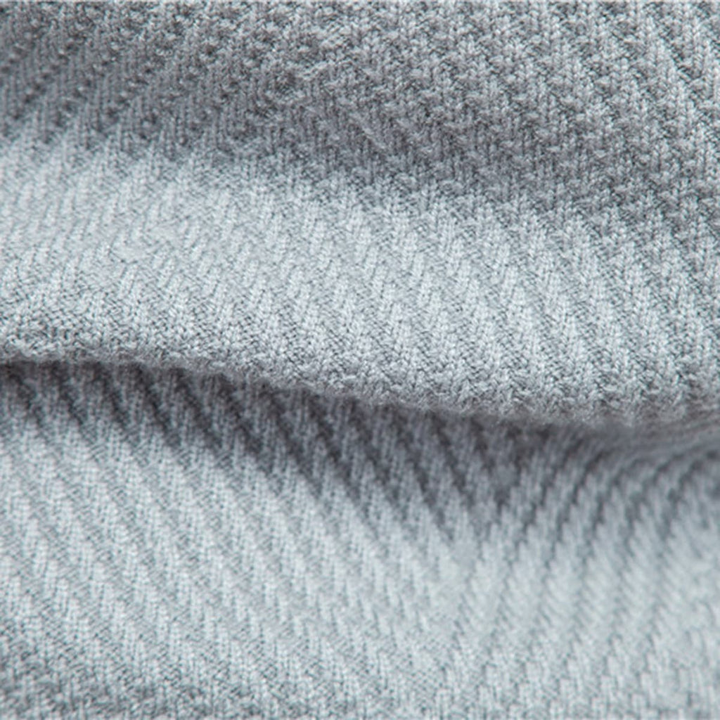 Men's Crew Neck Pullover Striped Sweater